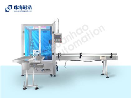 自動灌裝、旋蓋一體機（伺服旋蓋）